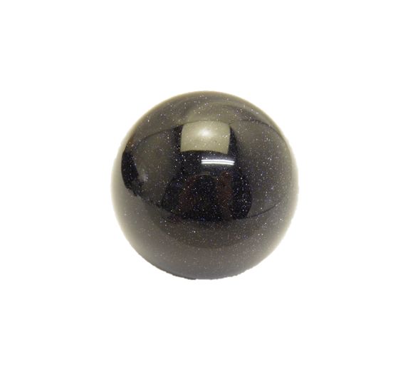 【置き石】丸玉 40-44mm ブルーゴールドストーン 穴なし 一粒売り パワーストーン