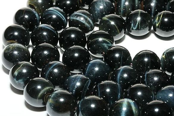 ブルータイガーアイ AA 12mm 一連 天然石 パワーストーン