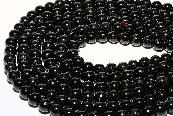 パワーストーン 黒トルマリン 3A 8mm 一連