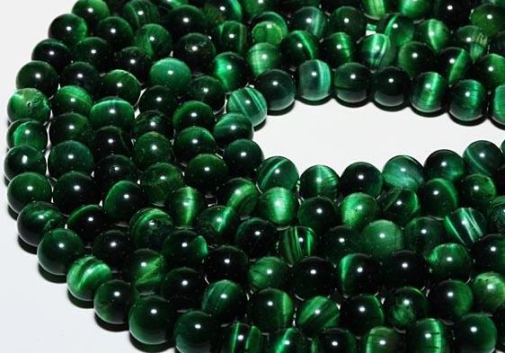 パワーストーン グリーンタイガーアイAAA 8mm 一連