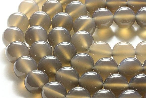 ナチュラルアゲート 12mm 一連 天然石 パワーストーン