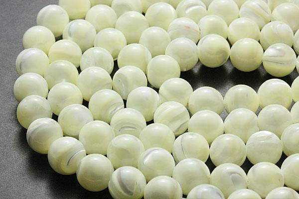 マザーオブパール ホワイト 12mm 一連 風水 パワーストーン
