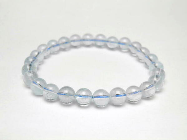 【Premium_Endlessブレスレット】 ブルートパーズ (5A) 「ブレスレット」 天然石 パワーストーンの通販は