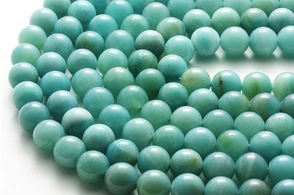 アマゾナイト (アメリカ産) 8mm 一連 天然石 パワーストーン