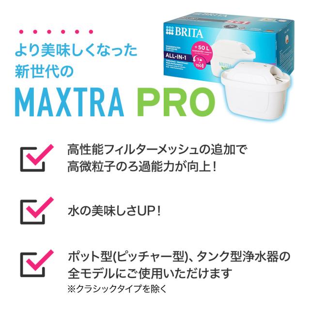 【商品レビューでポイント＋5％】 【並行輸入品】ブリタ カートリッジ マクストラ プロ 12個入 交換用 海外正規品 BRITA MAXTRA PRO フィルター カートリッジ ポット_1