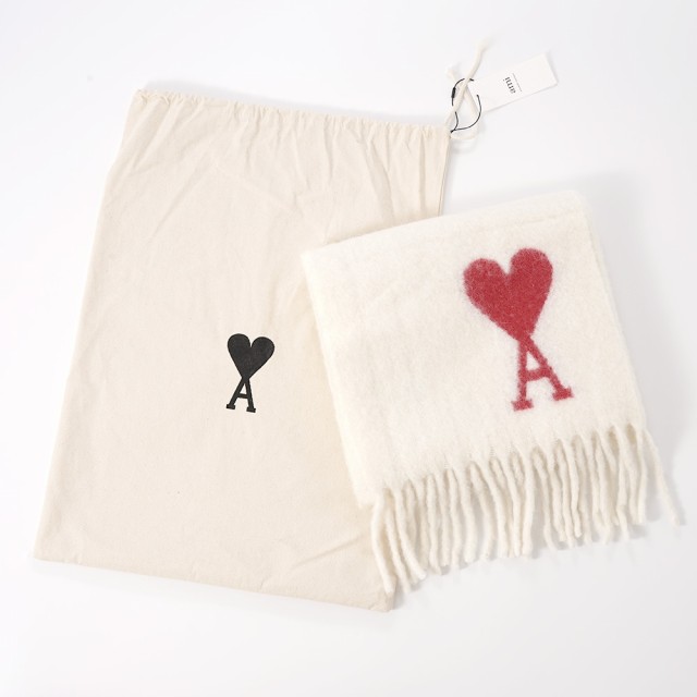 Ami Paris アミパリス　Scarf ロゴ マフラー