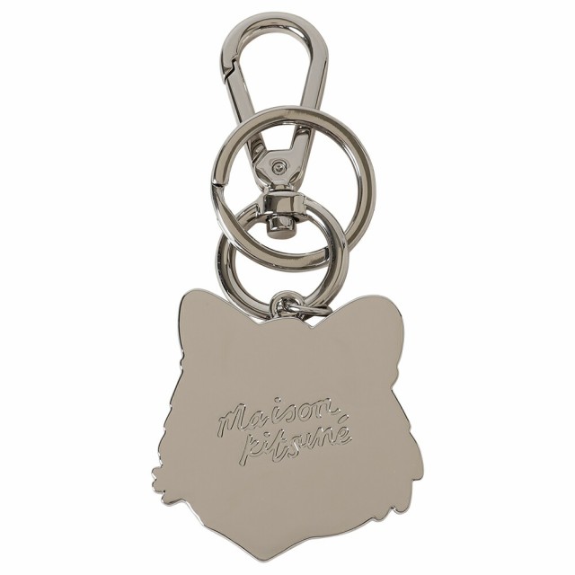 MAISON KITSUNE メゾン キツネ FOX HEAD METAL KEYRING