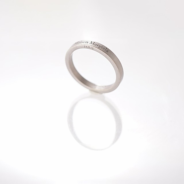 メゾン マルジェラ MAISON MARGIELA SM1UQ0080 SV0158 リング RING メンズ レディース アクセサリー ロゴ  スモール 指輪 ジュエリー ギフト プレゼント シルバー925 silver925 お祝い 記念 おしゃれ シルバー 9〜27号