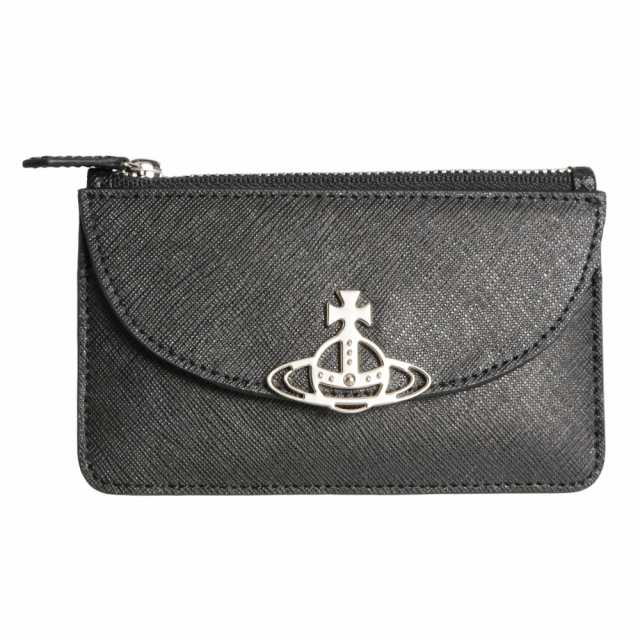 Vivienne Westwood ヴィヴィアンウエストウッド 小銭入れ付きカードケース フラグメントケース ミニ財布 SAFFIANO HALF MOON CARD HOLDERの通販は