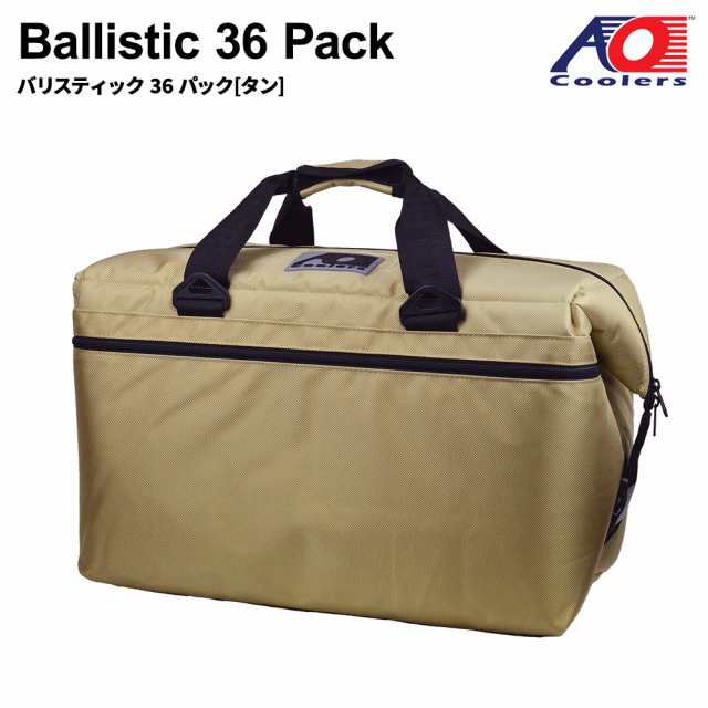 クーラーバッグ AO Coolers Ballistic Tan エーオークーラー 36パック 並行輸入 850023202314 保冷バッグ 軽量 保冷 保温 アウトドア キ