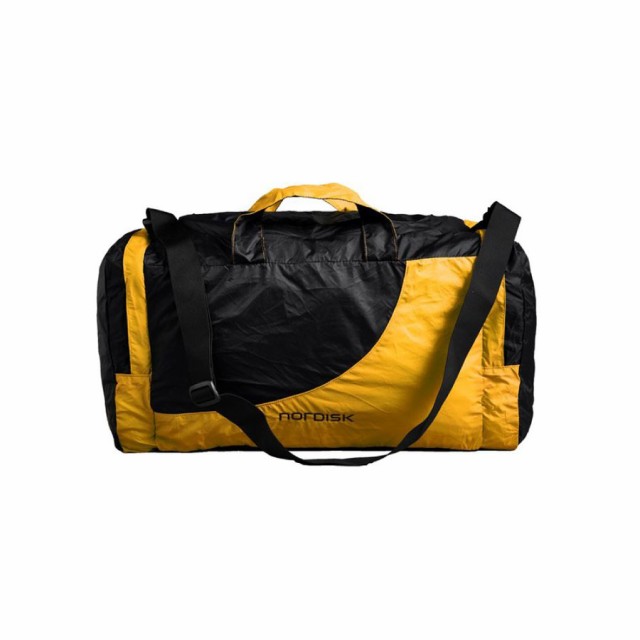 ノルディスク ビランド 45L ポケッタブル トラベルバッグ Nordisk Billund 45 Travel Bag Black/Mustard Yellow 133085 トラベル バッグ