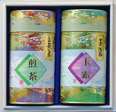 宇治茶 宇治茶ギフト 缶桐箱セットBの通販は 8,100円