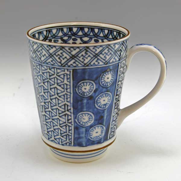 【送料無料】 京焼 清水焼 手付湯呑 1客 丸紋祥瑞（まるもんしょんずい）の通販は