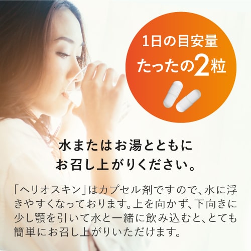 シダ植物 抽出エキス ポリポディウム レウコトモスエキス 15,000mg ビタミンC ビタミンD ビタミンE サプリメント 海 山 インナーケア 飲む 美容サプリ 医師監修 栄養機能食品 ヘリオスキン 60粒 3個セット 宅配便_10