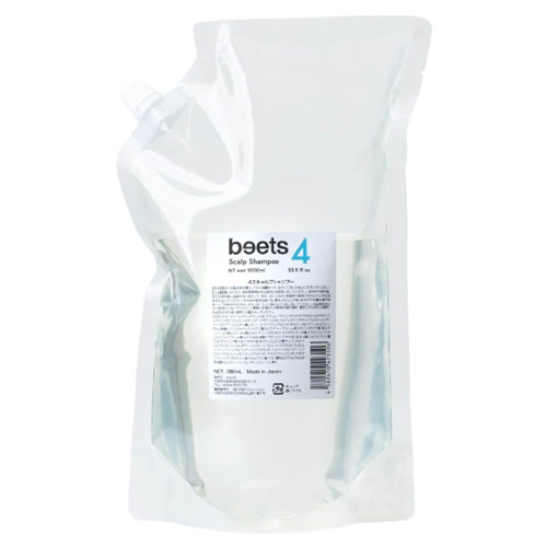 beets4 スキャルプシャンプー 1000ml お得な詰替用 正規販売店 beets シャンプー ビーツ ヘアケア 宅配便