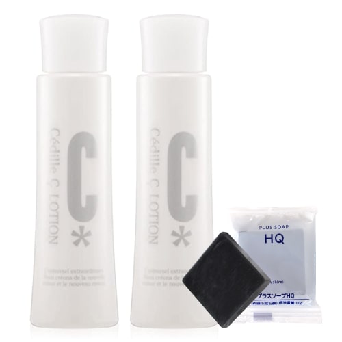 カラントサンク セディーユ C ローション 100mL 2本 + お試し ハイドロキノン石鹸 セット ビタミンC誘導体 送料無料の通販は