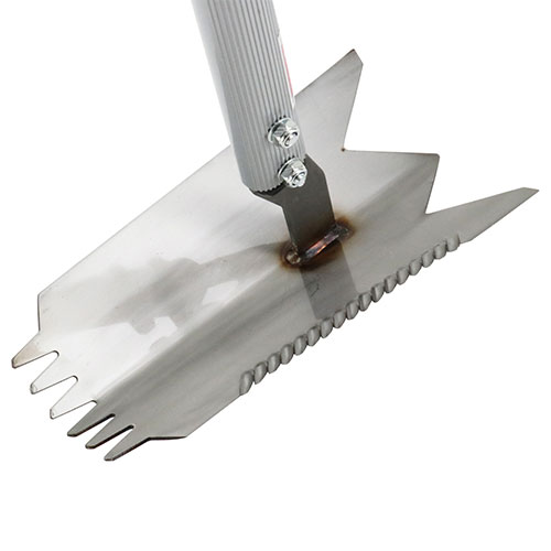 千吉 アルミ柄 マルチ草削り鍬 1200mm ぐく丸吉さま アルミ柄 マルチ