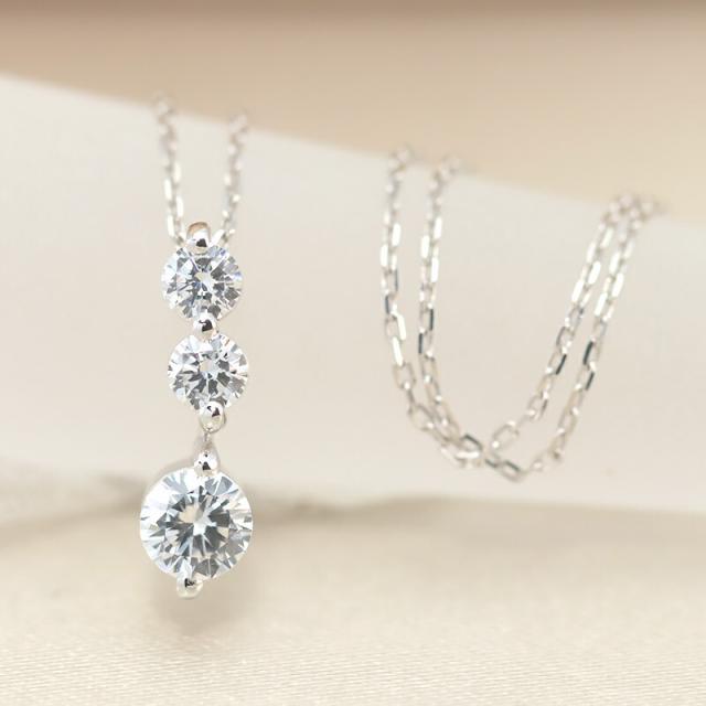 K10YG/WG/PG ダイヤモンド 0.5ctUP 【Hカラークラス/SIクラス】 トリロジー ペンダント ネックレス ダイヤ 3p 0.5キャラット ゴールド 10金 ゴールドカラーは選べる プレゼント ギフト K10 スリーカラー 大粒 3粒の通販は K10YG/WG/PG ダイヤモンド 0.5ctUP 【Hカラークラス/SIクラス】 トリロジー ペンダント ネックレス ダイヤ 3p 0.5キャラット ゴールド 10金 ゴールドカラーは選べる プレゼント ギフト K10 スリーカラー 大粒 3粒の通販は