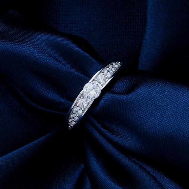 0.25ct 婚約指輪 結婚指輪 中央宝石研究所 鑑定書 品質保証書 結婚記念日 プロポーズ ブライダル 指輪 リング ダイアモンド ダイア Fカラの通販は