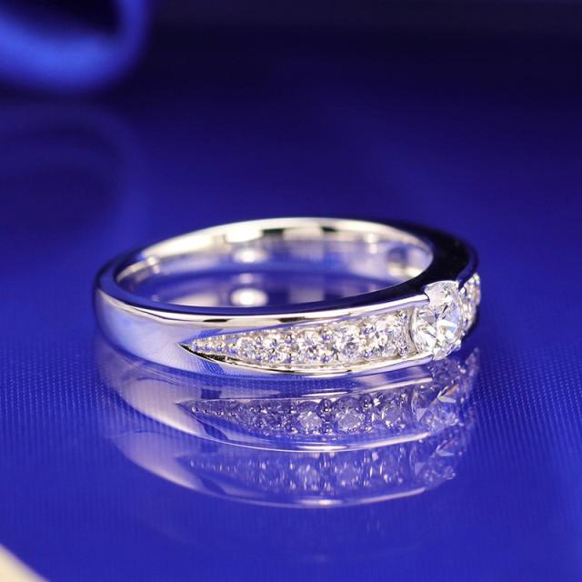 0.25ct 婚約指輪 結婚指輪 中央宝石研究所 鑑定書 品質保証書 結婚記念日 プロポーズ ブライダル 指輪 リング ダイアモンド ダイア Fカラの通販は