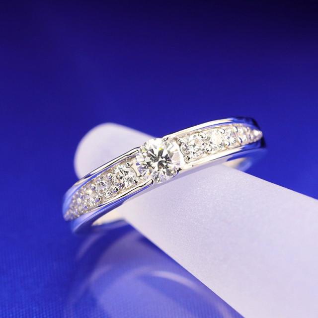 0.25ct 婚約指輪 結婚指輪 中央宝石研究所 鑑定書 品質保証書 結婚記念日 プロポーズ ブライダル 指輪 リング ダイアモンド ダイア Fカラの通販は