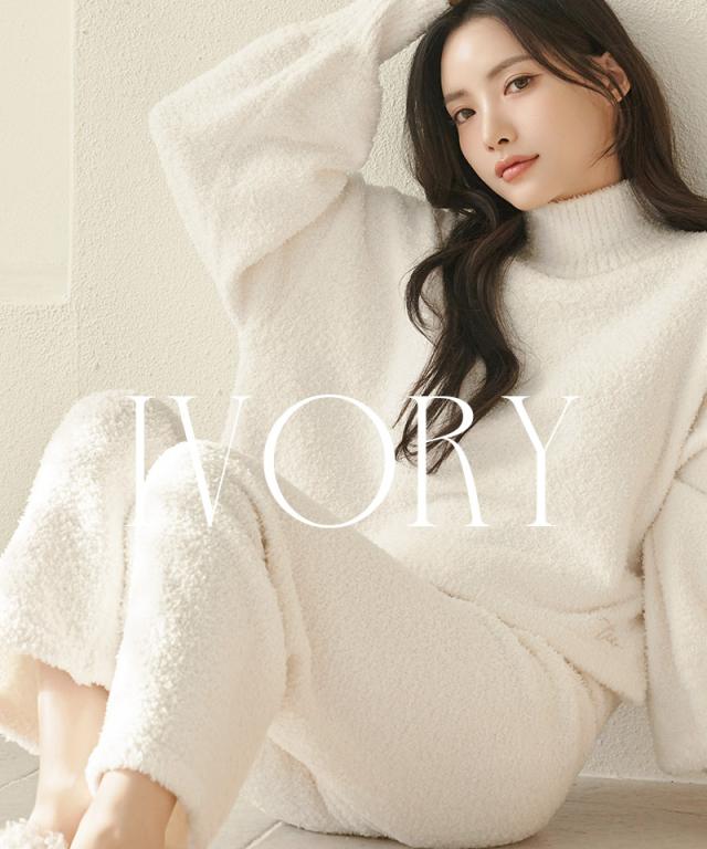 《P.》もこもこルームウェア 選べるトップス3種類×ロングパンツセット ルームウェア もこもこ レディース 冬 あったか パジャマ【秋新作】