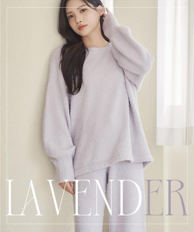 《P.》もこもこルームウェア 選べるトップス3種類×ロングパンツセット ルームウェア もこもこ レディース 冬 あったか パジャマ【秋新作】