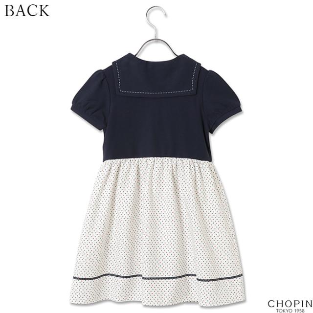 セール75 Off 子供服 女の子 半袖 ドットプリント切替ワンピース 110 1 130cm 8036 11tdl Chopin ショパン ネコポス対応 の通販はau Pay マーケット キッズフォーマル アプリーレ