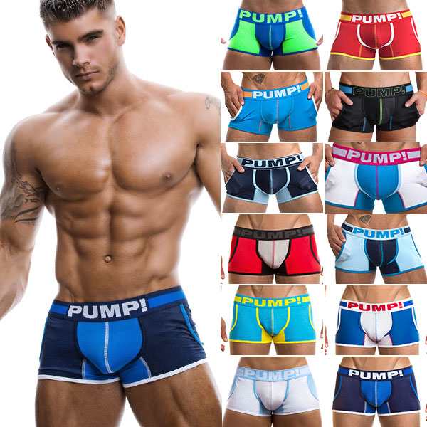 Pump パンプ Mesh Cup Jogger Boxer ローライズボクサーパンツ Underwear 男性下着 メンズ 下着の通販はau Pay マーケット イージーモンキー