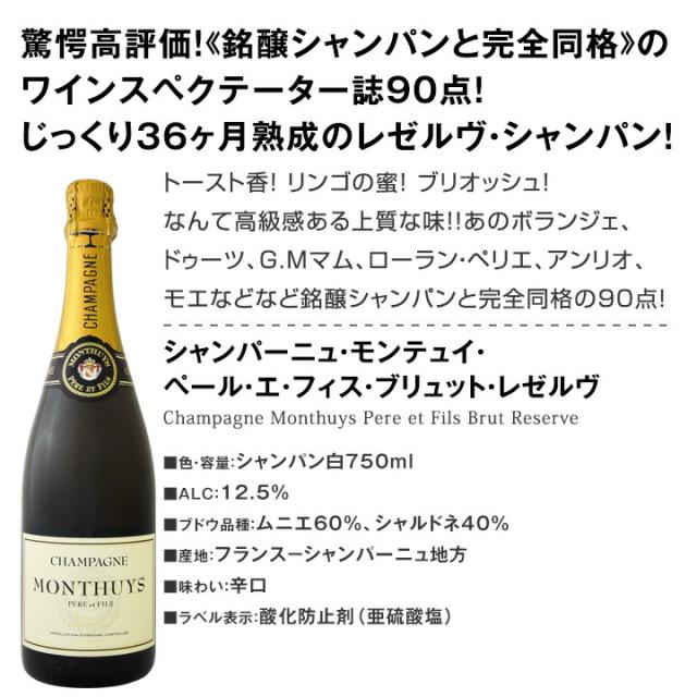 【送料無料】第59弾！シャンパン入り！辛口スパークリングワイン12本セット！