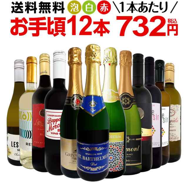 ミックスワインセット【送料無料】第160弾！1本あたり732円(税込