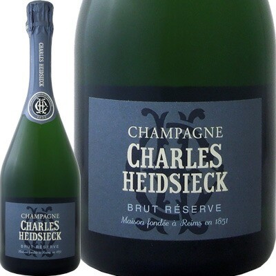 シャルル・エドシック・ブリュット・レゼルヴ【フランス】【白シャンパン】【750ml】【ミディアムボディ】【辛口】【Chales Heidsieck】 の通販は
