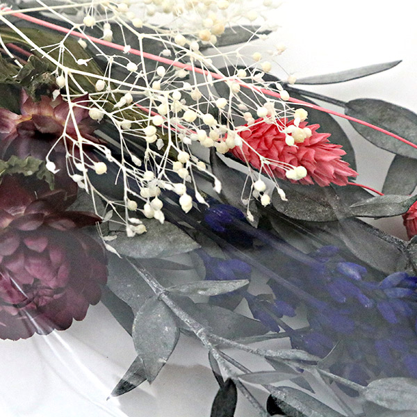 ドライフラワー ブーケピース ショート 005 レッド ピンク の通販はau Pay マーケット 手芸と生地のユザワヤ