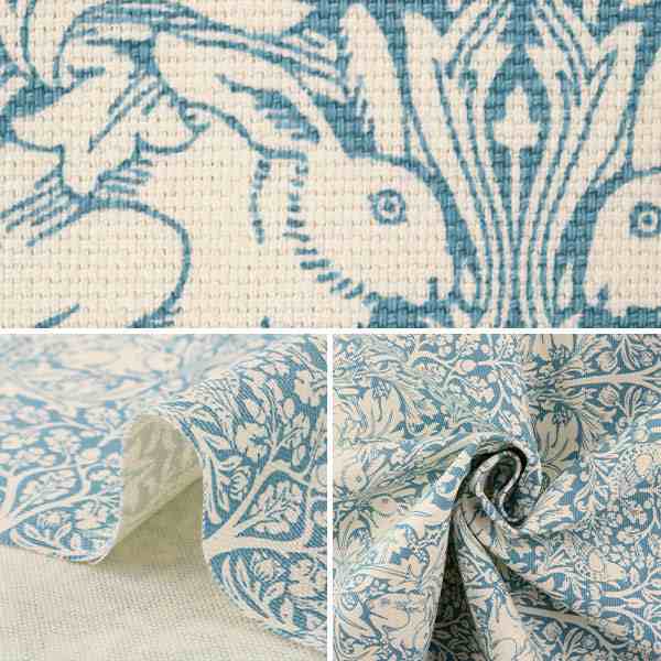 生地 『moda fabrics William Morris ウィリアムモリス Brother Rabbit ...