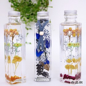 ガラスボトル六角150ｍｌ キャップ銀 アミファ 花 ドライフラワー アクアリウム 植物標本 ビン の通販はau Pay マーケット 手芸と生地のユザワヤ