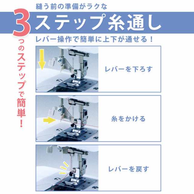 家庭用ミシン本体 『アニュドールブランIISR CPN3101』 brother