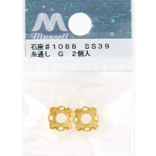 手芸金具 #1088-SS39用 ゴールド 2個入 最大50%OFFクーポン