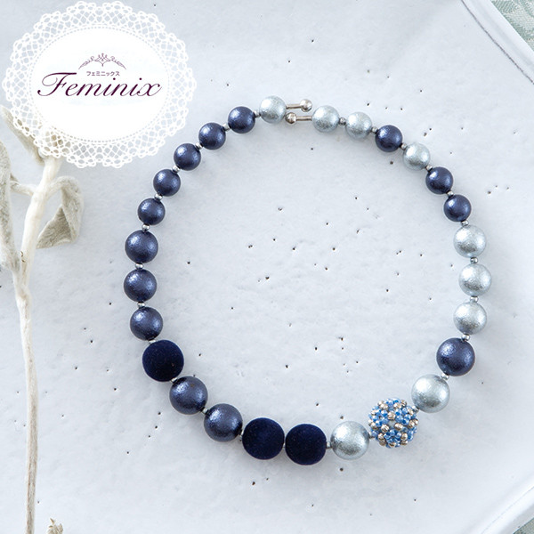 ビーズキット Feminix フェミニックス 花編みボールのリングネックレス Fem 2 Toho Beads トーホービーズの通販はau Pay マーケット 手芸と生地のユザワヤ