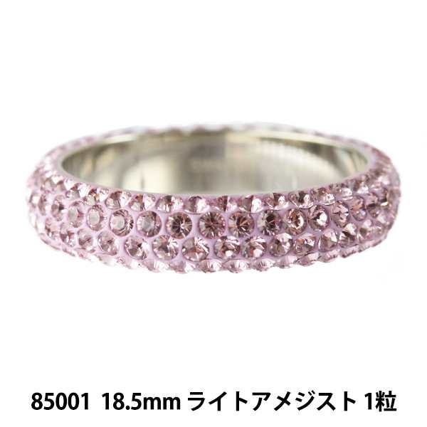 スワロフスキー 『#85001 Pave Thread Ring パヴェリング 18.5mm 1粒』