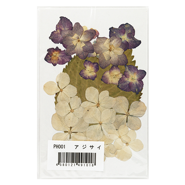 押し花キット 『つみたて花パック アジサイ PH001』