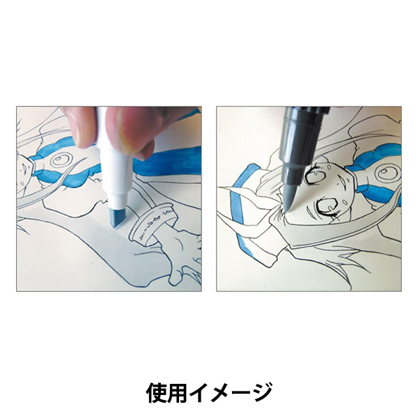 イラストペン 『ネオピコ2 応用72Bセット 3111208』 DELETER デリーター_3