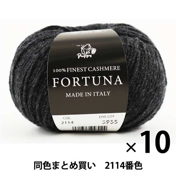 【10玉セット】秋冬毛糸 『FORTUNA(フォルトゥーナ) 2114番色』 Puppy パピー【まとめ買い・大口】