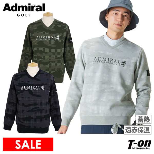 【40％OFFセール】セーター メンズ アドミラルゴルフ Admiral Golf 日本正規品 ゴルフウェア adma381