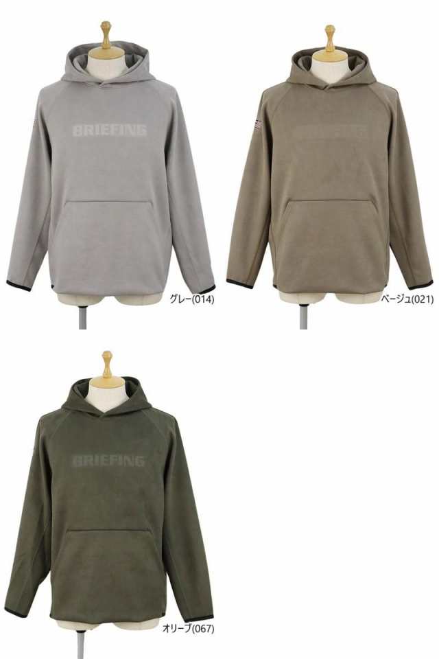 パーカー 「ブリーフィングゴルフ」MENS SUEDE HOODIE