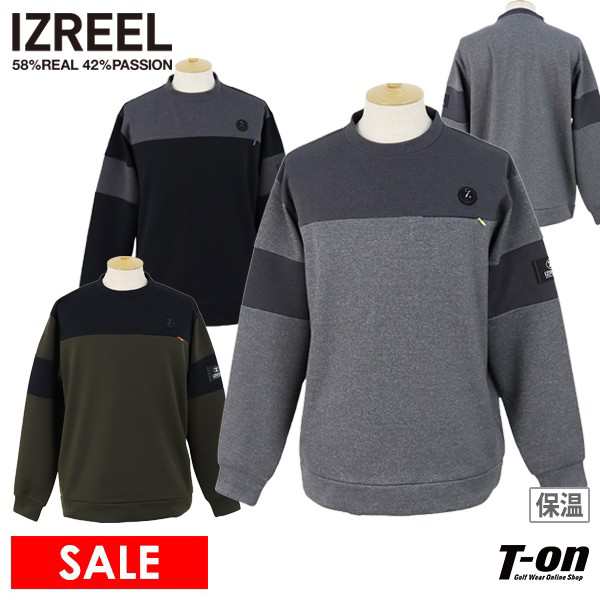 【40％OFFセール】トレーナー メンズ イズリール IZREEL ゴルフウェア izr23aw010