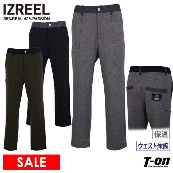 【40％OFFセール】パンツ メンズ イズリール IZREEL ゴルフウェア izr23aw012