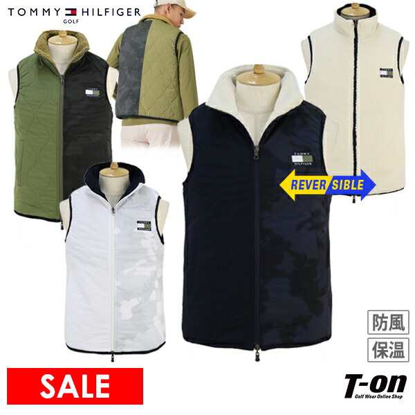 【40％OFFセール】ベスト メンズ トミー ヒルフィガー ゴルフ TOMMY HILFIGER GOLF 日本正規品 ゴルフウェア thma369