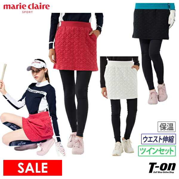 marie claire GOLF マリクレール ゴルフウェア スカート レディース