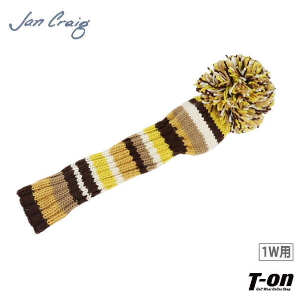 【送料無料】ヘッドカバー ドライバー用  メンズ レディース ジャンクレイグ Jan Craig 日本正規品 ゴルフ jc-multiby-1w