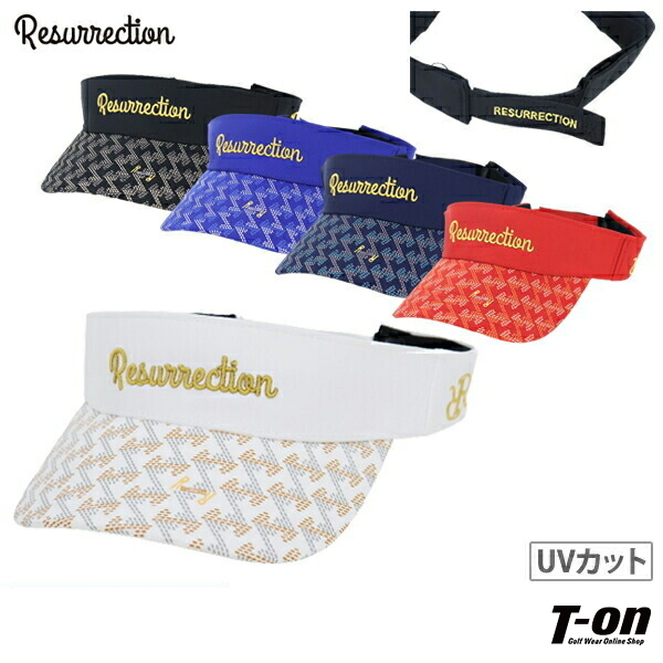 サンバイザー メンズ レディース レザレクション Resurrection  ゴルフ rr2-3sv02の通販は 7,852円
